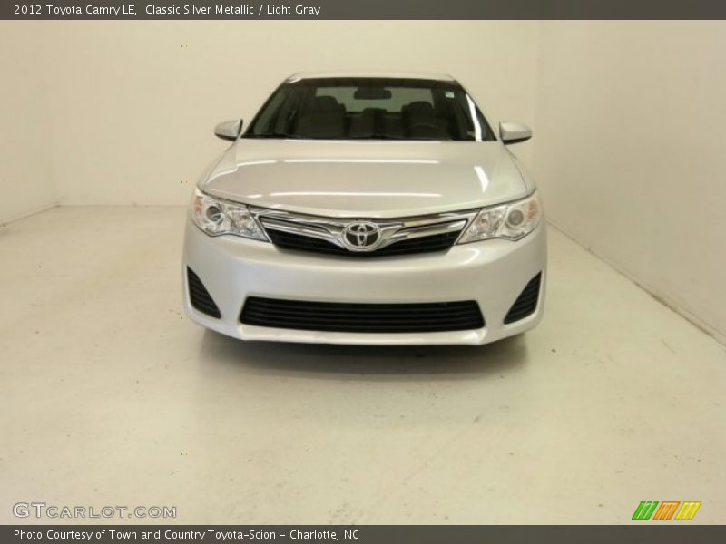 Classic Silver Metallic / Light Gray 2012 Toyota Camry LE