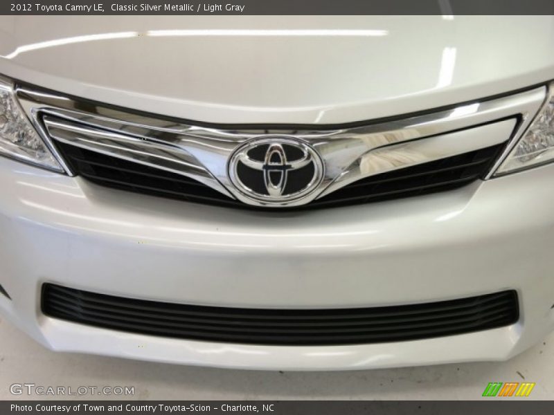 Classic Silver Metallic / Light Gray 2012 Toyota Camry LE
