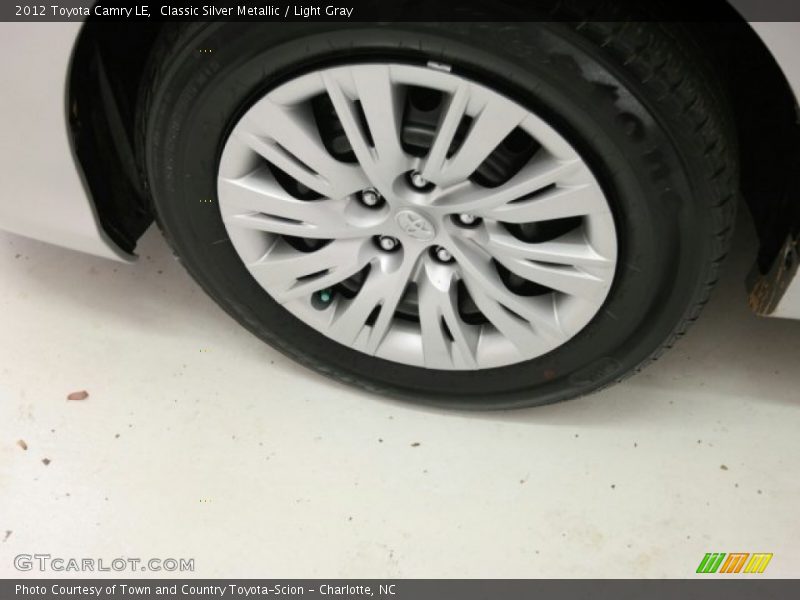 Classic Silver Metallic / Light Gray 2012 Toyota Camry LE