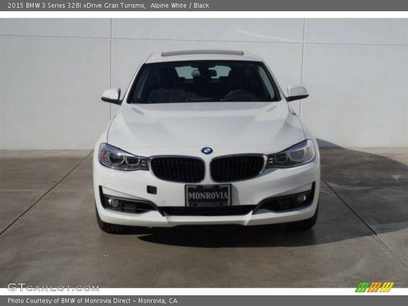 Alpine White / Black 2015 BMW 3 Series 328i xDrive Gran Turismo