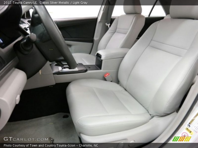 Classic Silver Metallic / Light Gray 2012 Toyota Camry LE