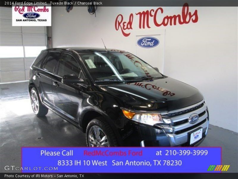 Tuxedo Black / Charcoal Black 2014 Ford Edge Limited