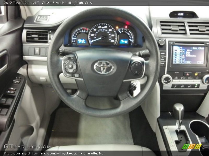 Classic Silver Metallic / Light Gray 2012 Toyota Camry LE