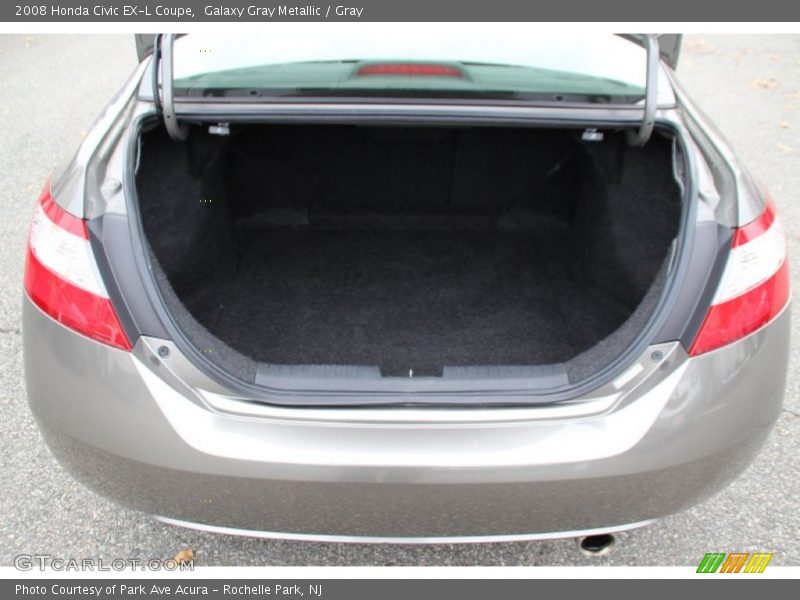 Galaxy Gray Metallic / Gray 2008 Honda Civic EX-L Coupe