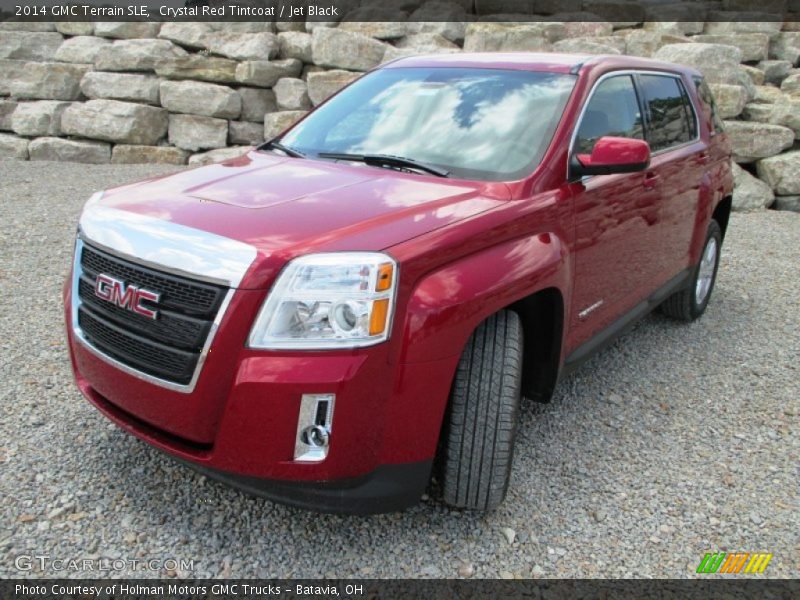 Crystal Red Tintcoat / Jet Black 2014 GMC Terrain SLE