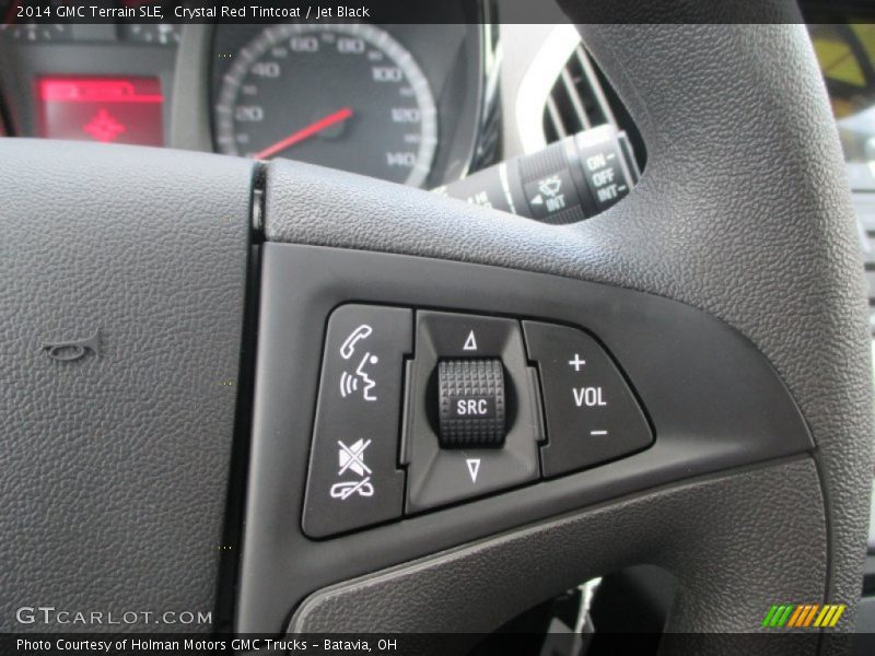 Crystal Red Tintcoat / Jet Black 2014 GMC Terrain SLE