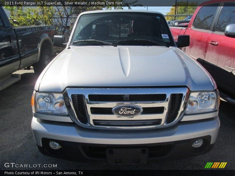 Silver Metallic / Medium Dark Flint 2011 Ford Ranger XLT SuperCab