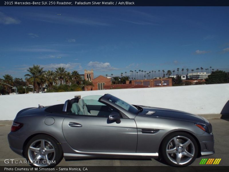Palladium Silver Metallic / Ash/Black 2015 Mercedes-Benz SLK 250 Roadster