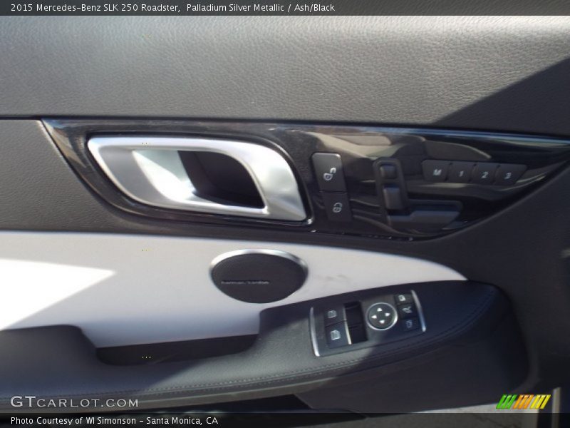 Palladium Silver Metallic / Ash/Black 2015 Mercedes-Benz SLK 250 Roadster