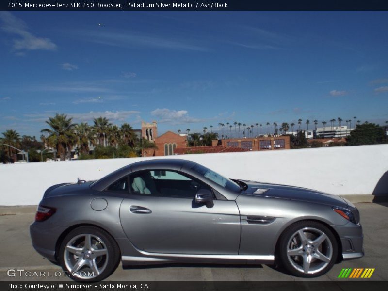 Palladium Silver Metallic / Ash/Black 2015 Mercedes-Benz SLK 250 Roadster