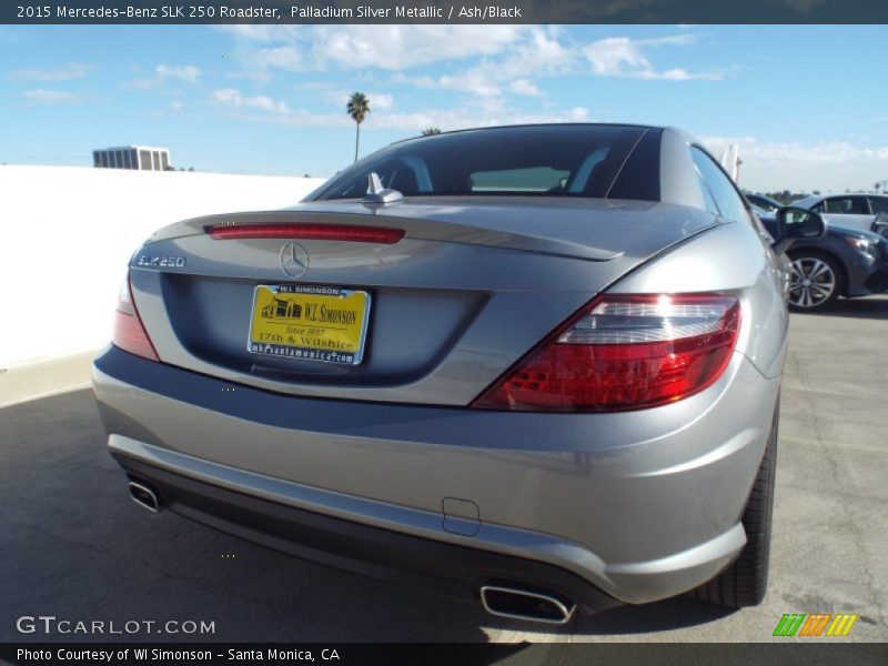 Palladium Silver Metallic / Ash/Black 2015 Mercedes-Benz SLK 250 Roadster