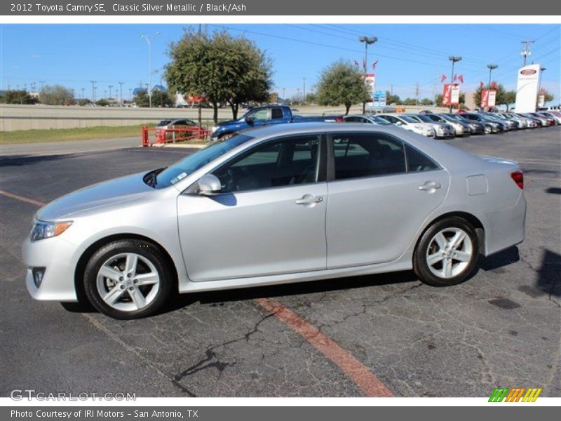 Classic Silver Metallic / Black/Ash 2012 Toyota Camry SE