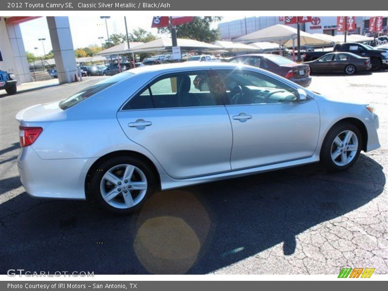Classic Silver Metallic / Black/Ash 2012 Toyota Camry SE