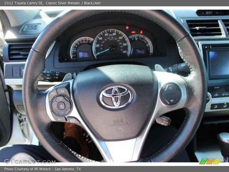 Classic Silver Metallic / Black/Ash 2012 Toyota Camry SE