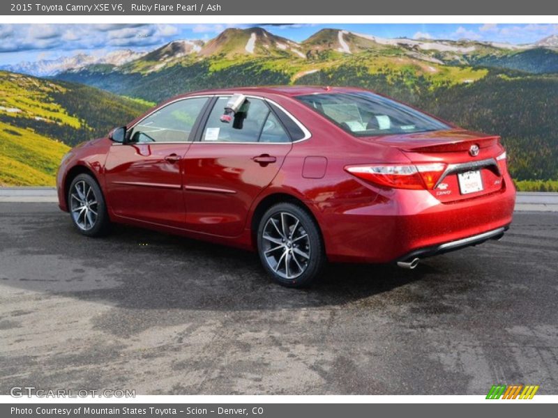Ruby Flare Pearl / Ash 2015 Toyota Camry XSE V6