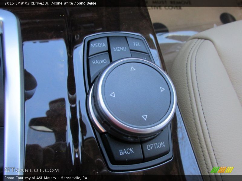 Alpine White / Sand Beige 2015 BMW X3 xDrive28i