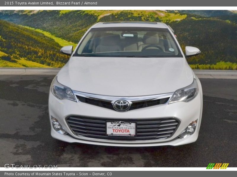 Blizzard Pearl / Almond 2015 Toyota Avalon Limited