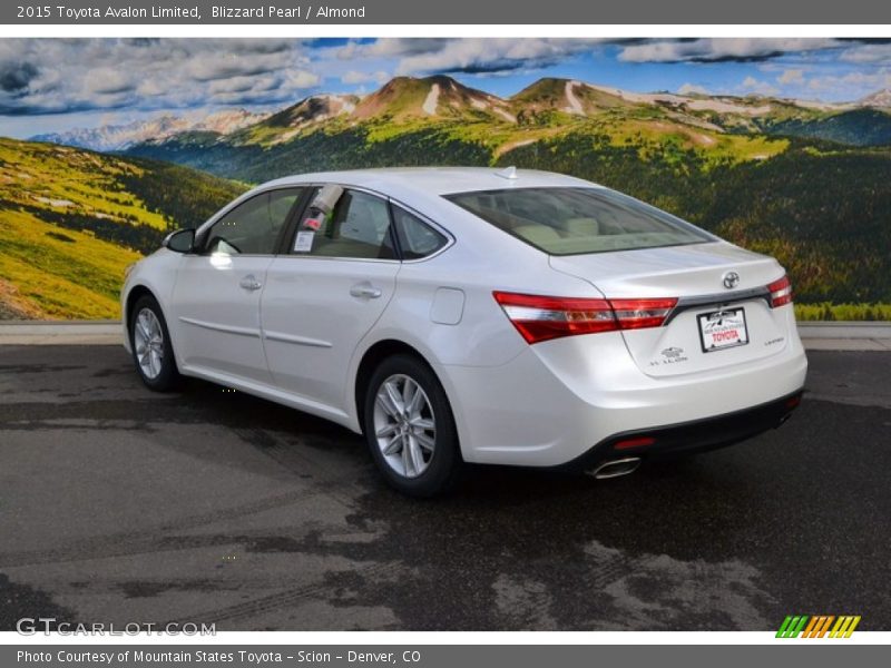 Blizzard Pearl / Almond 2015 Toyota Avalon Limited