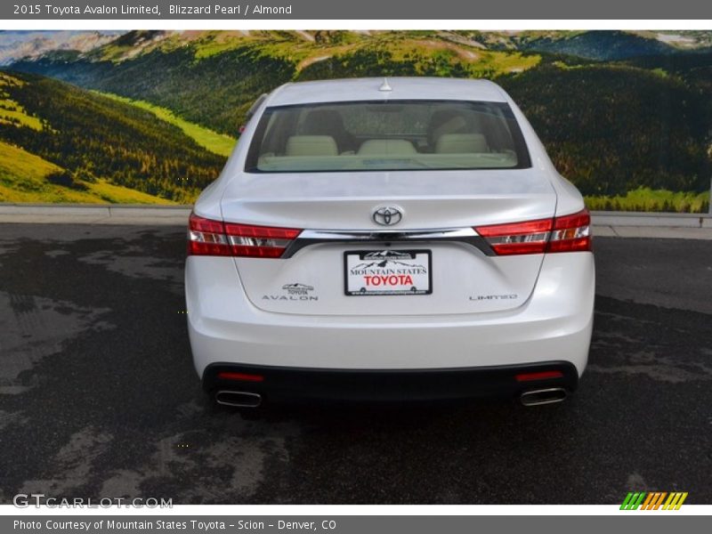 Blizzard Pearl / Almond 2015 Toyota Avalon Limited