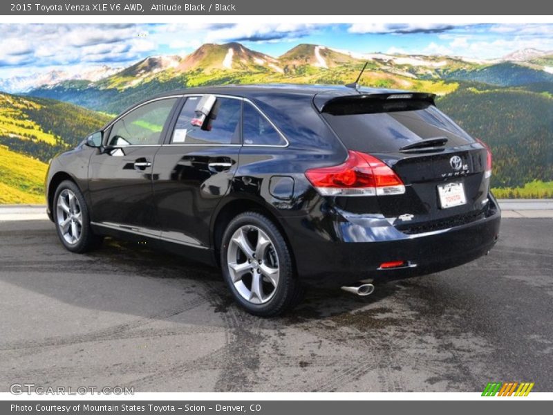 Attitude Black / Black 2015 Toyota Venza XLE V6 AWD