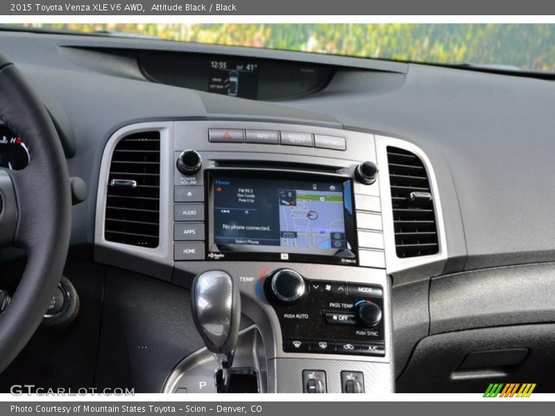 Attitude Black / Black 2015 Toyota Venza XLE V6 AWD