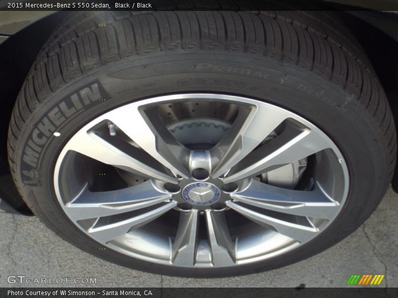 Black / Black 2015 Mercedes-Benz S 550 Sedan