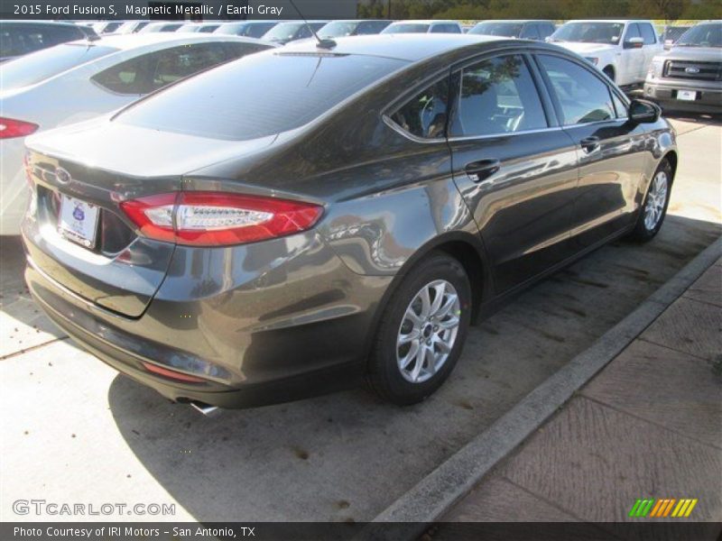 Magnetic Metallic / Earth Gray 2015 Ford Fusion S