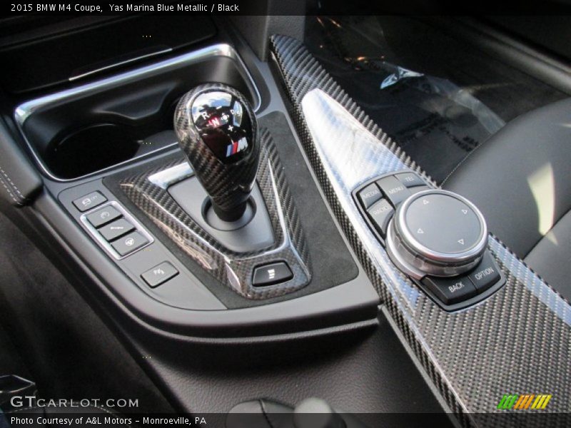 Yas Marina Blue Metallic / Black 2015 BMW M4 Coupe