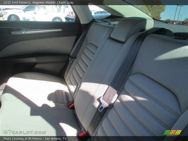 Magnetic Metallic / Earth Gray 2015 Ford Fusion S