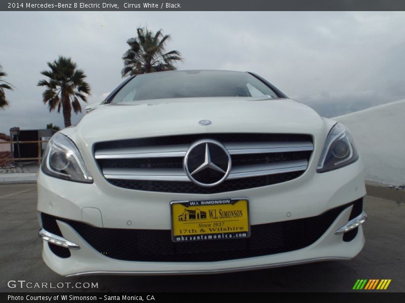 Cirrus White / Black 2014 Mercedes-Benz B Electric Drive