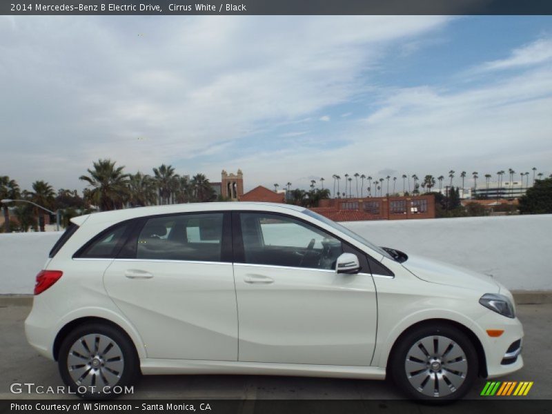 Cirrus White / Black 2014 Mercedes-Benz B Electric Drive