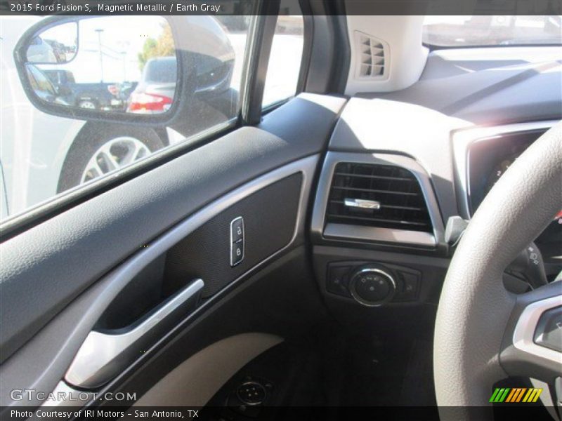 Magnetic Metallic / Earth Gray 2015 Ford Fusion S