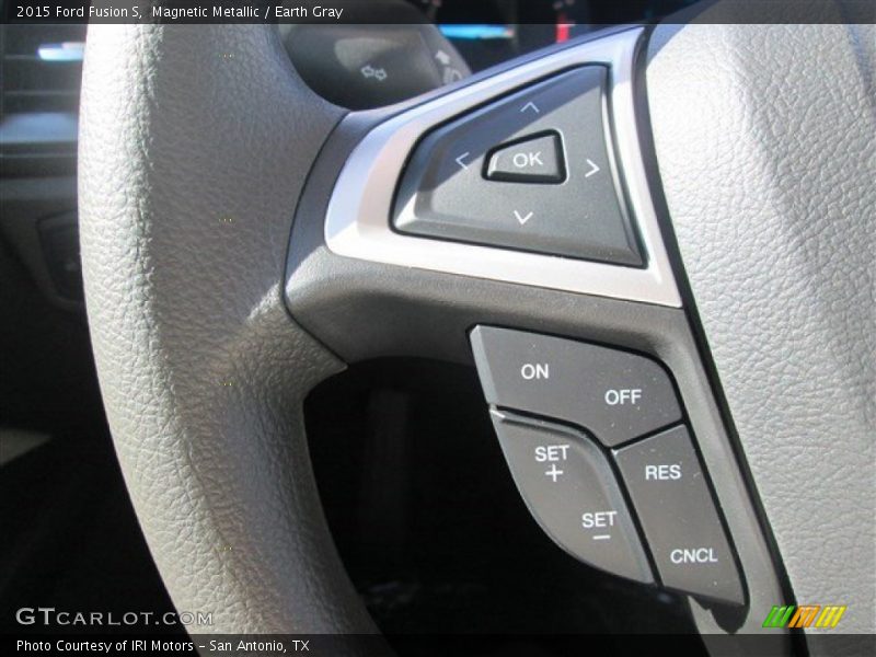 Magnetic Metallic / Earth Gray 2015 Ford Fusion S