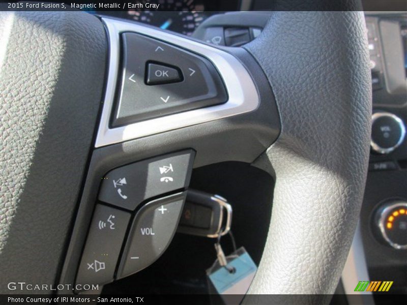 Magnetic Metallic / Earth Gray 2015 Ford Fusion S