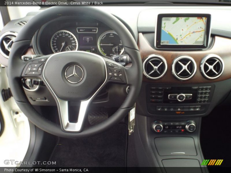 Cirrus White / Black 2014 Mercedes-Benz B Electric Drive