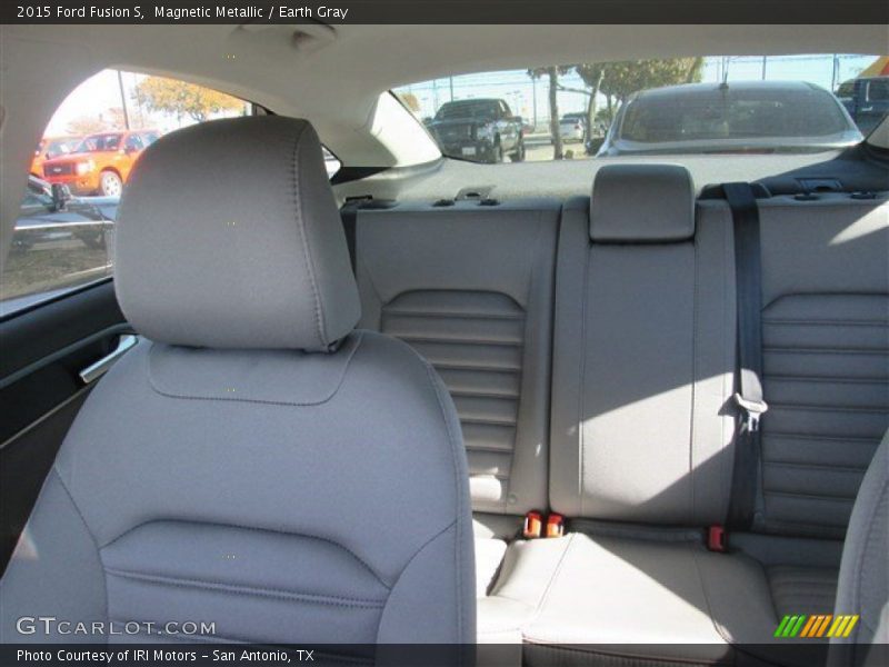 Magnetic Metallic / Earth Gray 2015 Ford Fusion S