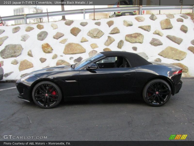  2015 F-TYPE S Convertible Ultimate Black Metallic
