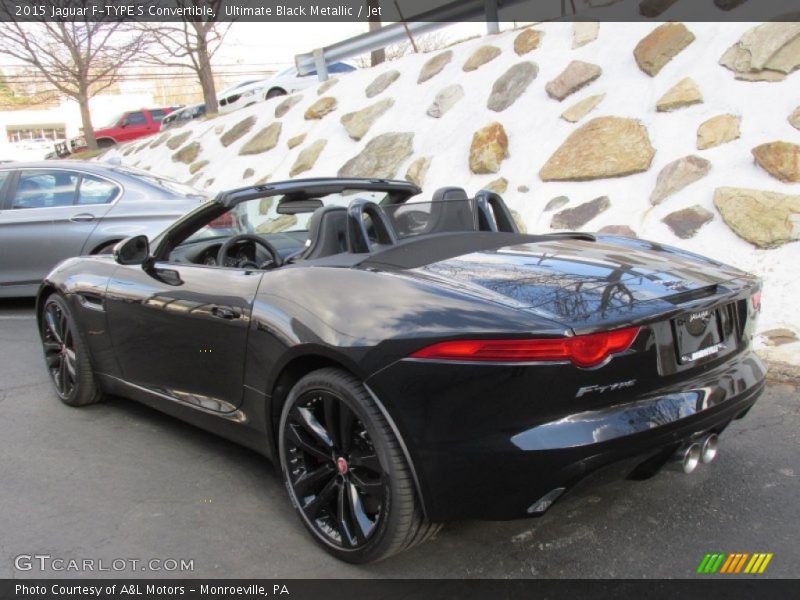  2015 F-TYPE S Convertible Ultimate Black Metallic