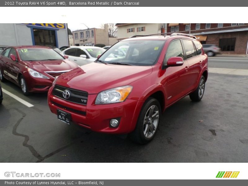 Barcelona Red Metallic / Dark Charcoal 2012 Toyota RAV4 V6 Sport 4WD