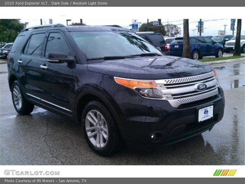 Dark Side / Medium Light Stone 2015 Ford Explorer XLT