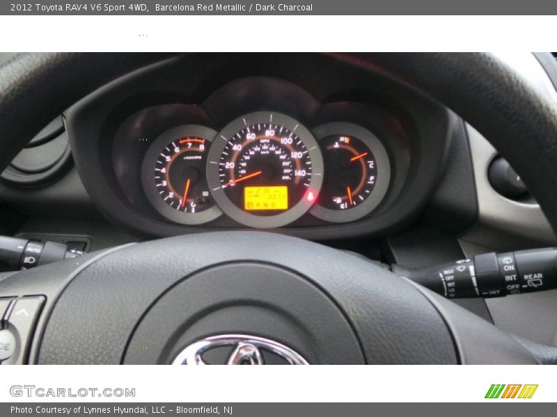 Barcelona Red Metallic / Dark Charcoal 2012 Toyota RAV4 V6 Sport 4WD