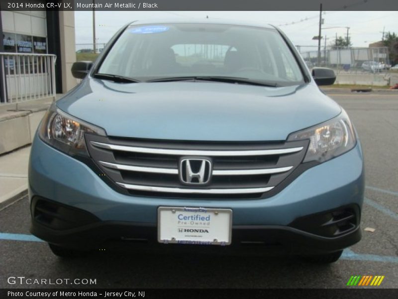 Mountain Air Metallic / Black 2014 Honda CR-V LX