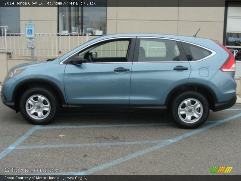 Mountain Air Metallic / Black 2014 Honda CR-V LX