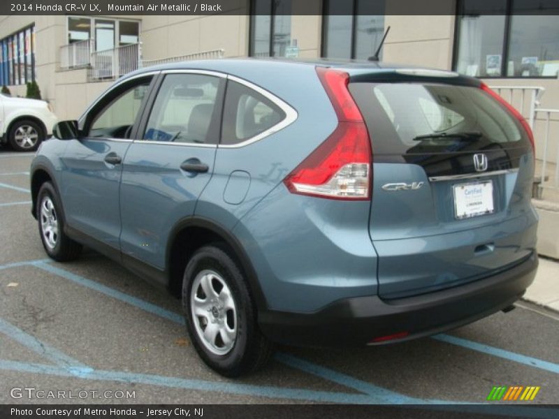 Mountain Air Metallic / Black 2014 Honda CR-V LX