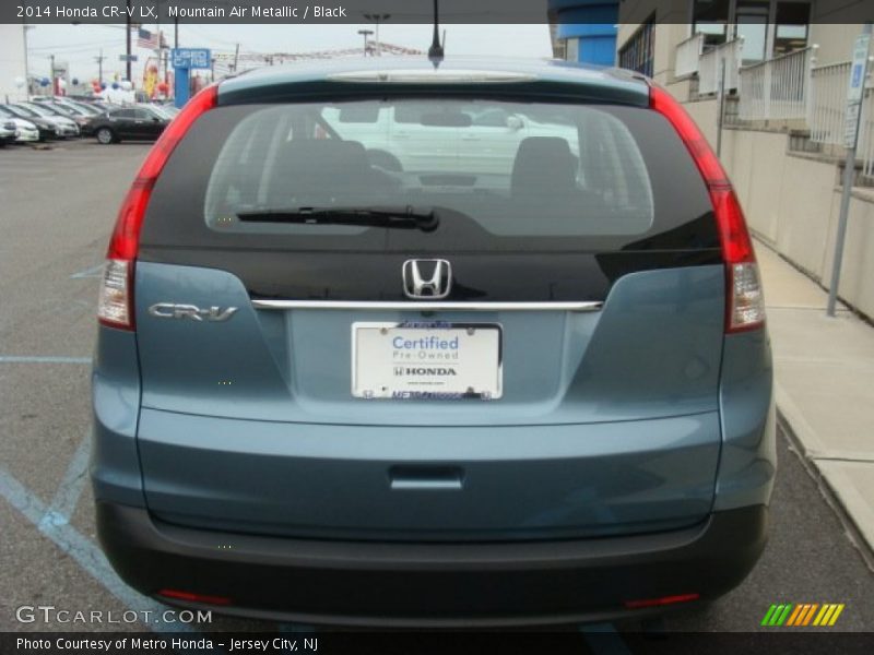 Mountain Air Metallic / Black 2014 Honda CR-V LX