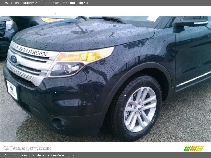 Dark Side / Medium Light Stone 2015 Ford Explorer XLT
