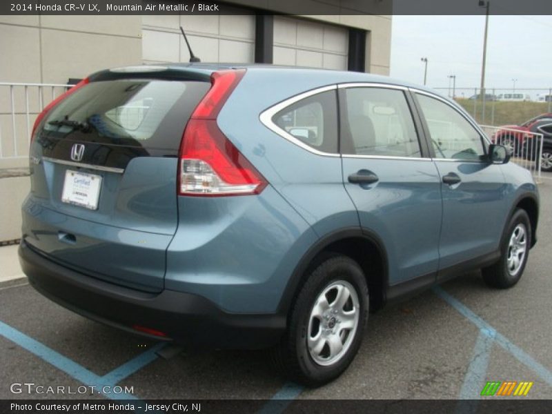 Mountain Air Metallic / Black 2014 Honda CR-V LX
