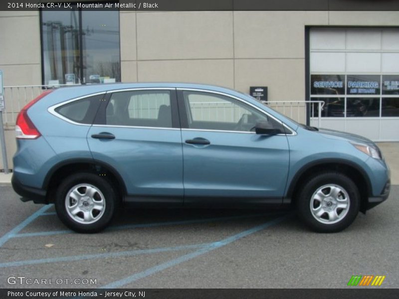 Mountain Air Metallic / Black 2014 Honda CR-V LX