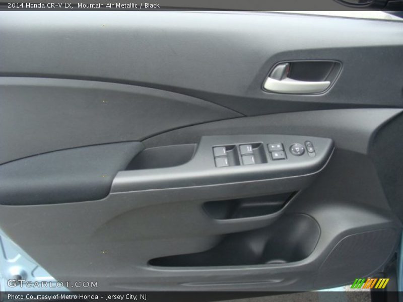 Mountain Air Metallic / Black 2014 Honda CR-V LX