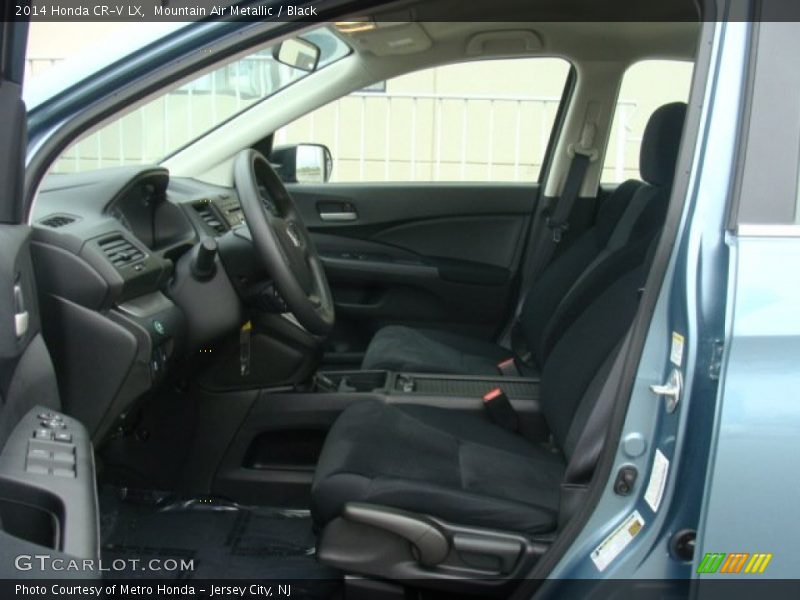 Mountain Air Metallic / Black 2014 Honda CR-V LX